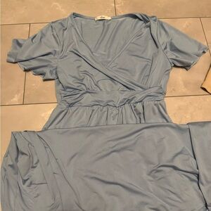 Amazon Light Blue Maxi Dress